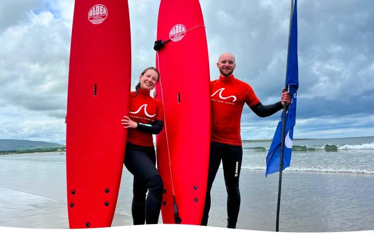 Atlantic Surf School: Strandhill Sligo Surfing photo 6