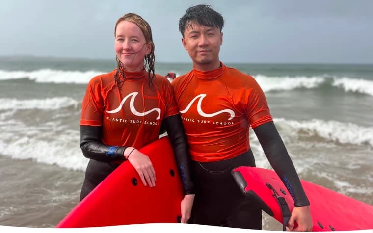 Atlantic Surf School: Strandhill Sligo Surfing photo 4