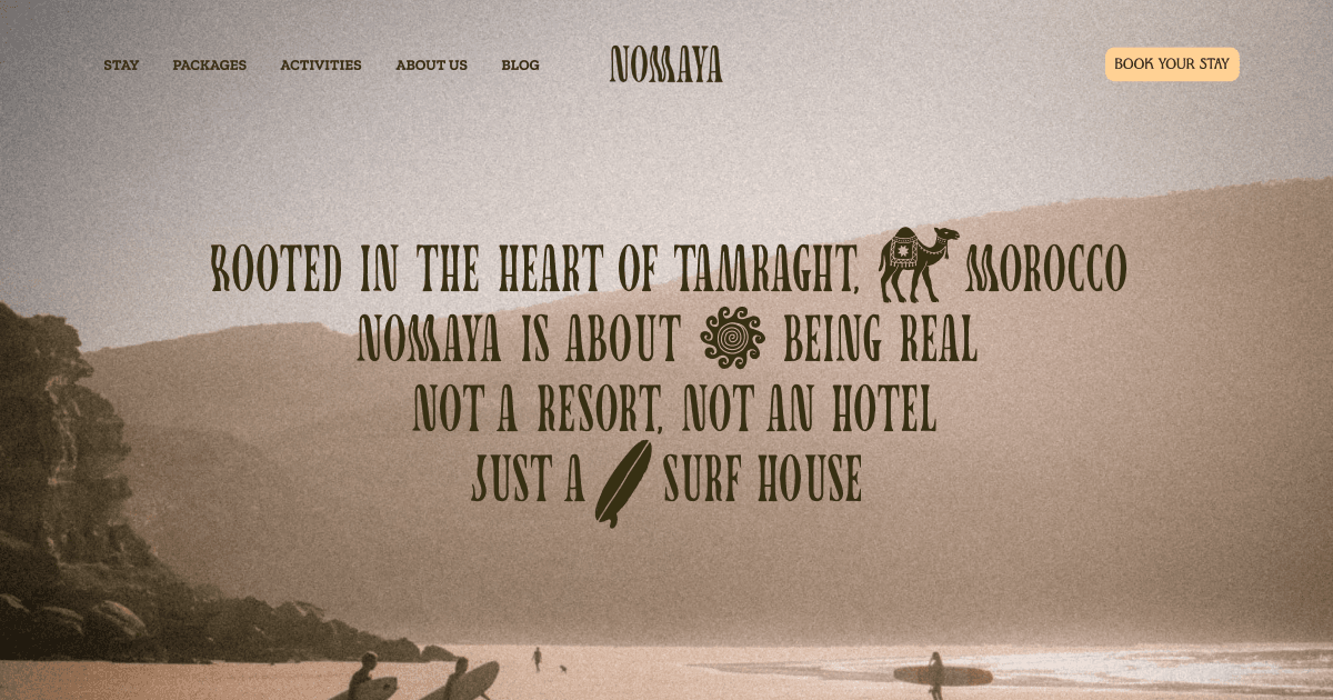 Nomaya Surf House